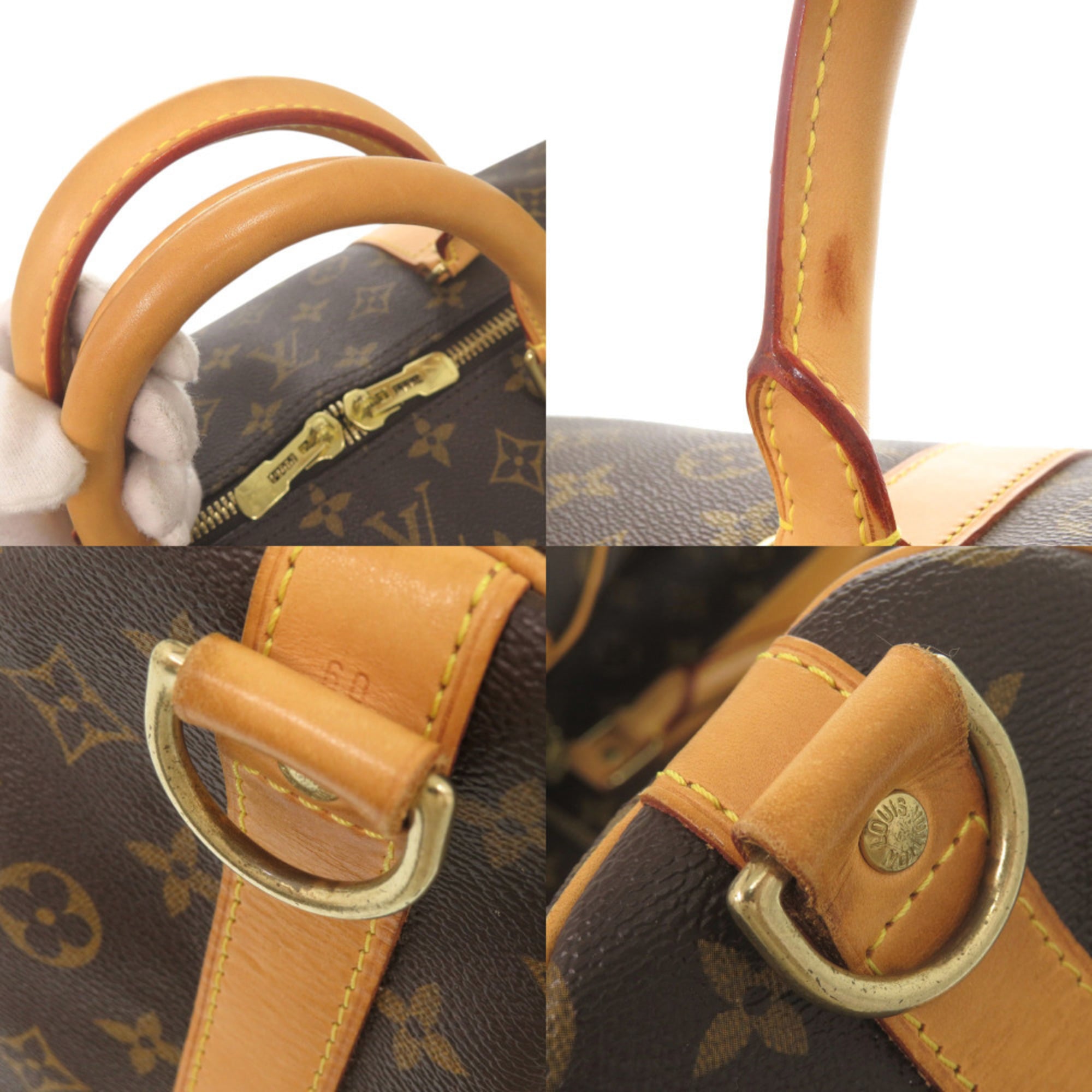 Louis Vuitton Brown Monogram Monogram Boston Bag (Pre-Owned)