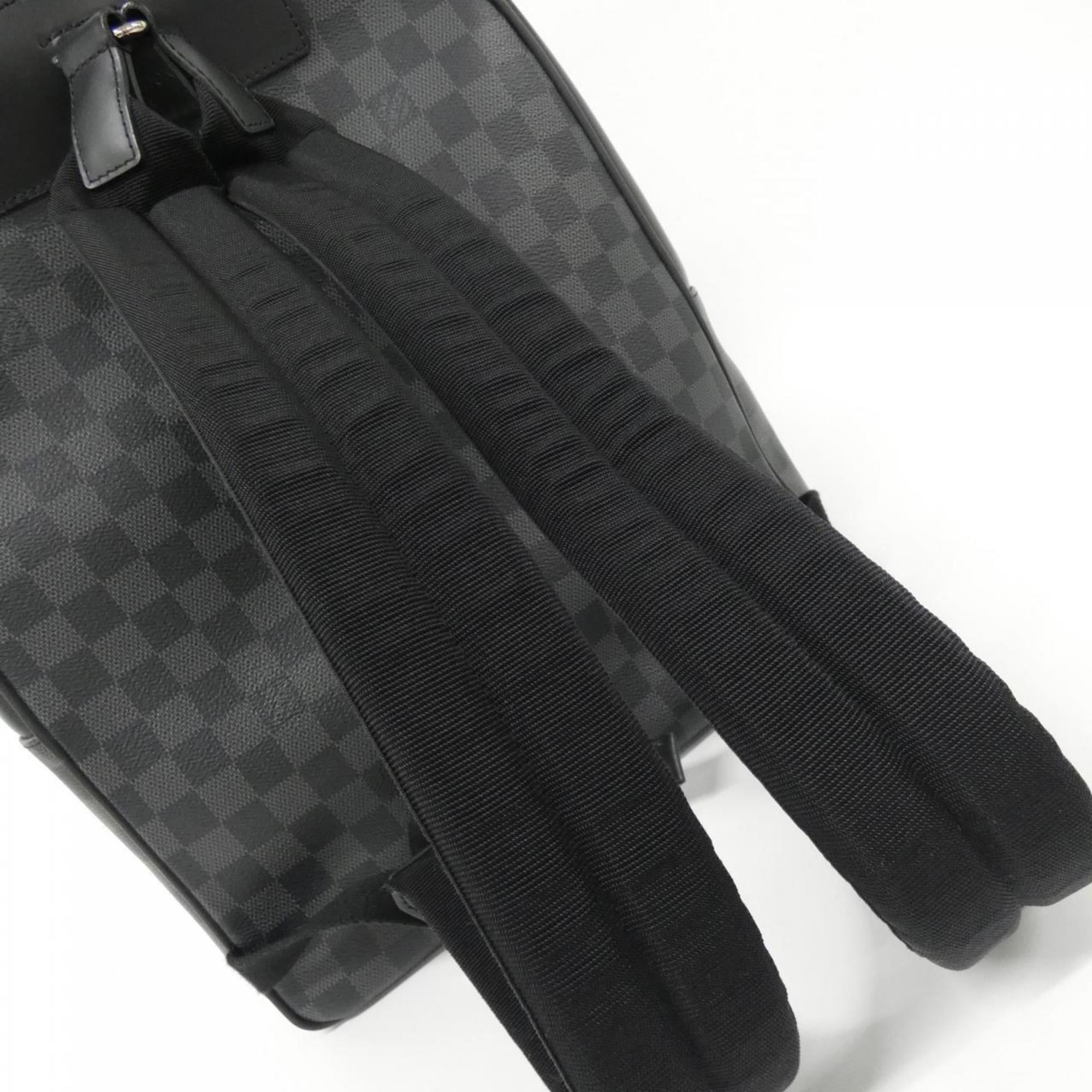 Louis Vuitton Graphite Coated Canvas Backpack (Pre-Owned)