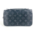 Louis Vuitton Monogram Eclipse Black Monogram Eclipse Long Wallet (Bi-Fold) (Pre-Owned)