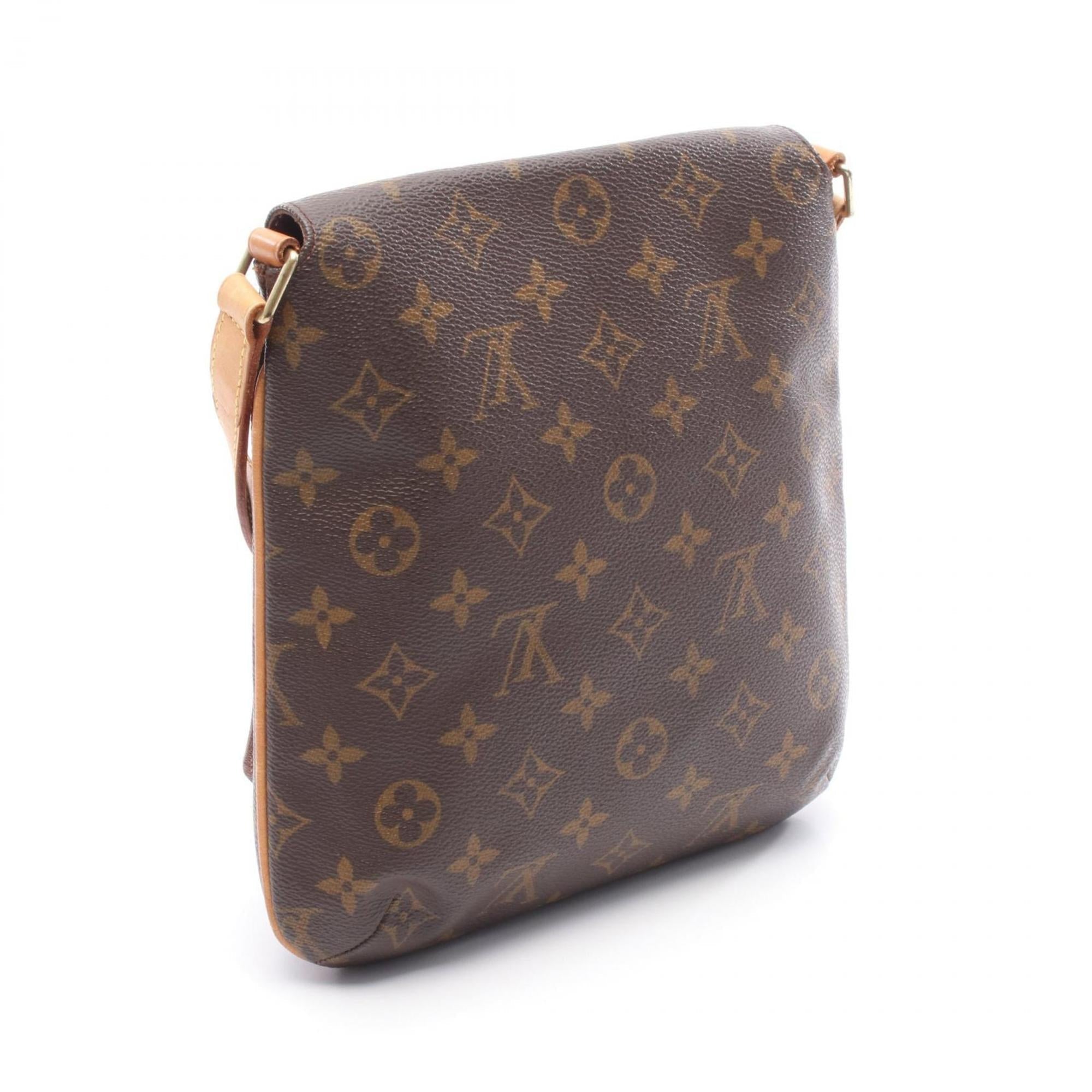 Louis Vuitton Brown Pvc Leather Shoulder Bag (Pre-Owned)
