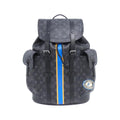 Louis Vuitton Black Coated Canvas Backpack (Pre-Owned)