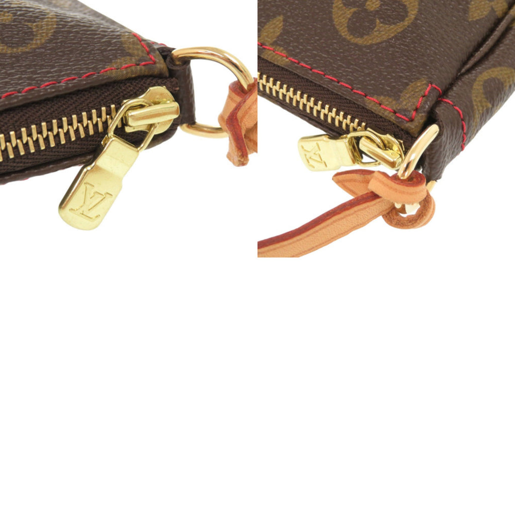 Louis Vuitton Brown Monogram Cherry Monogram Canvas Pochette Pouch (Pre-Owned)