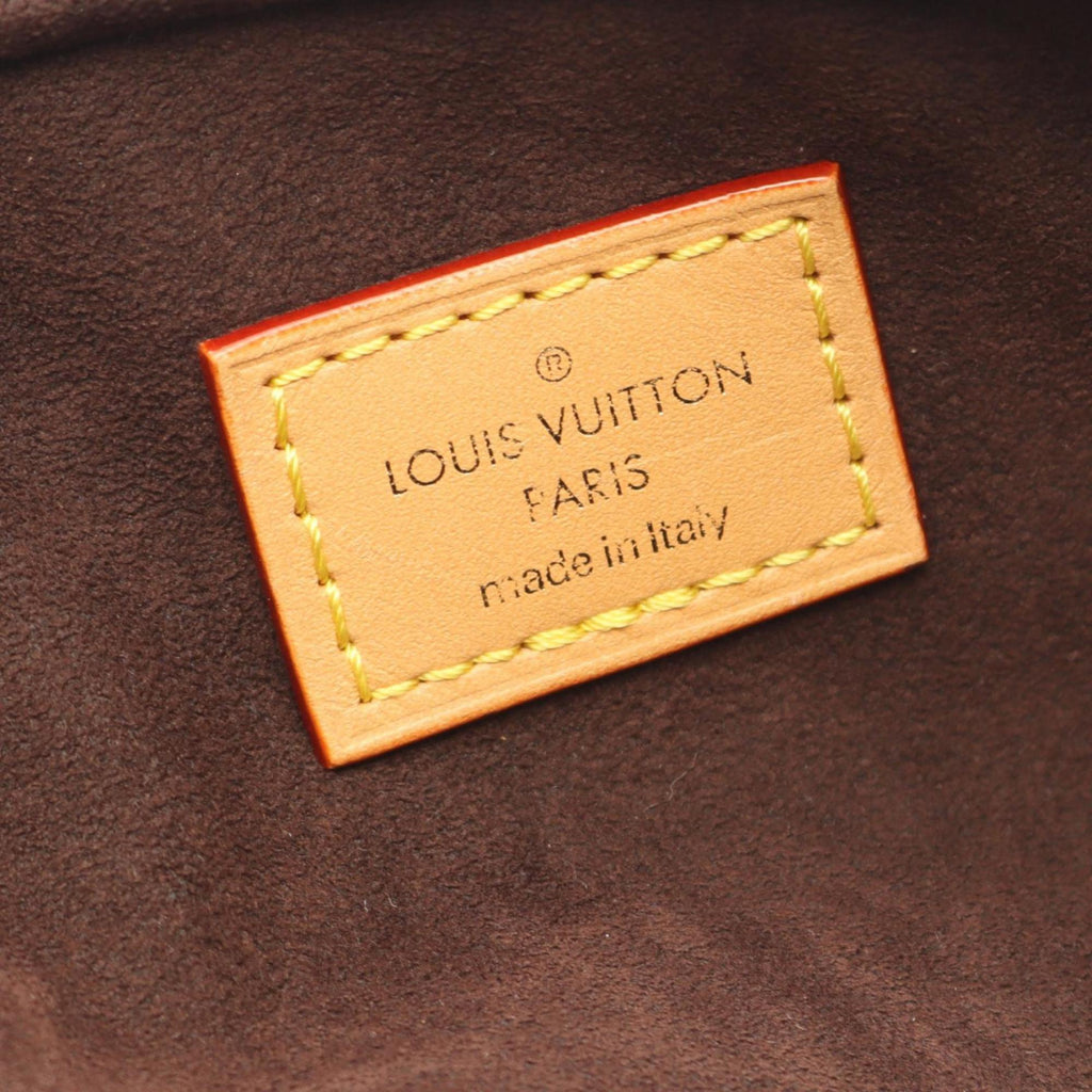 Louis Vuitton Brown Coated Canvas Leather Handbag (Pre-Owned)