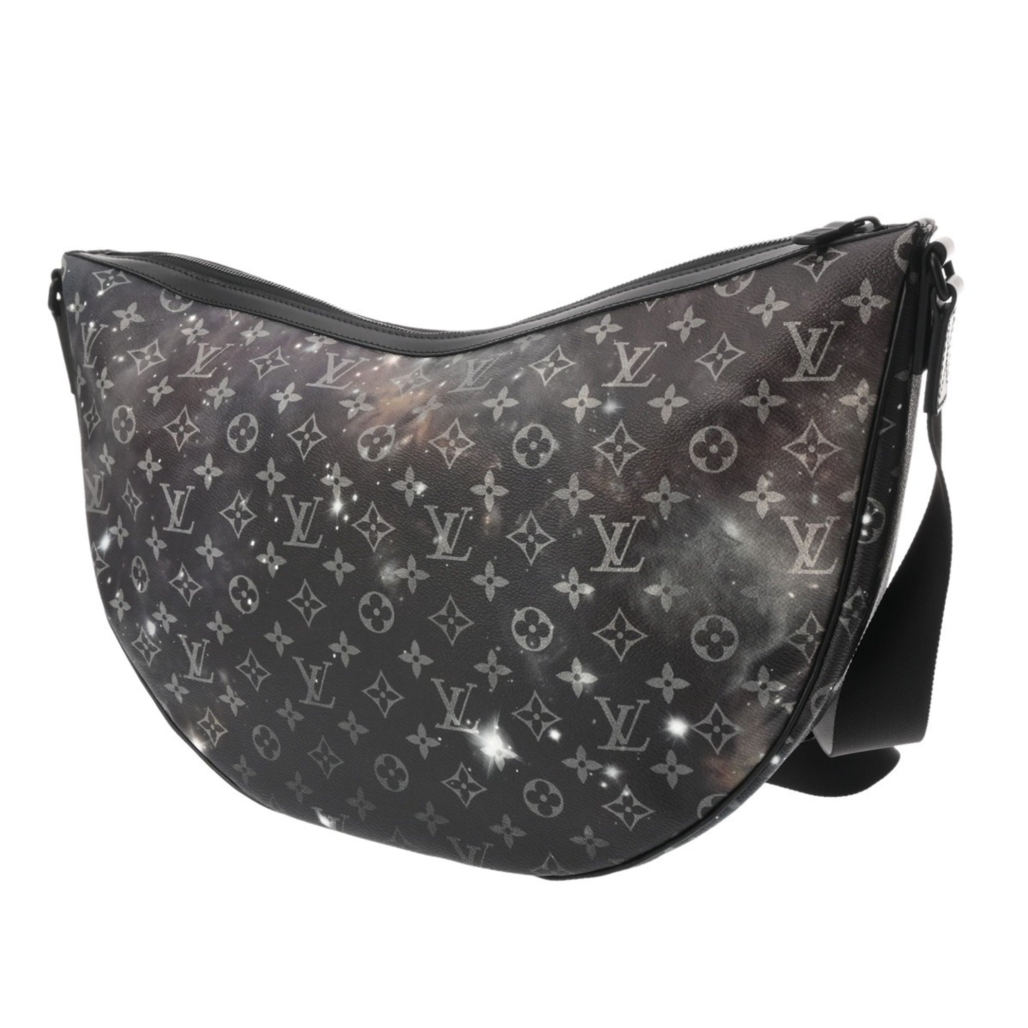 Louis Vuitton Black Monogram Canvas Sling Bag (Pre-Owned)