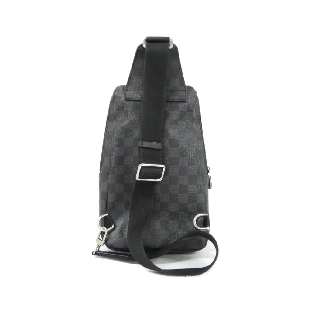Louis Vuitton Graphite Coated Canvas Shoulder Bag (Pre-Owned)