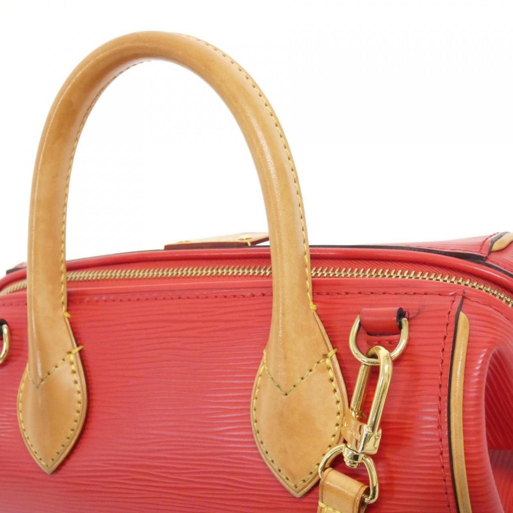 Louis Vuitton Coquelicots Leather Boston Bag (Pre-Owned)