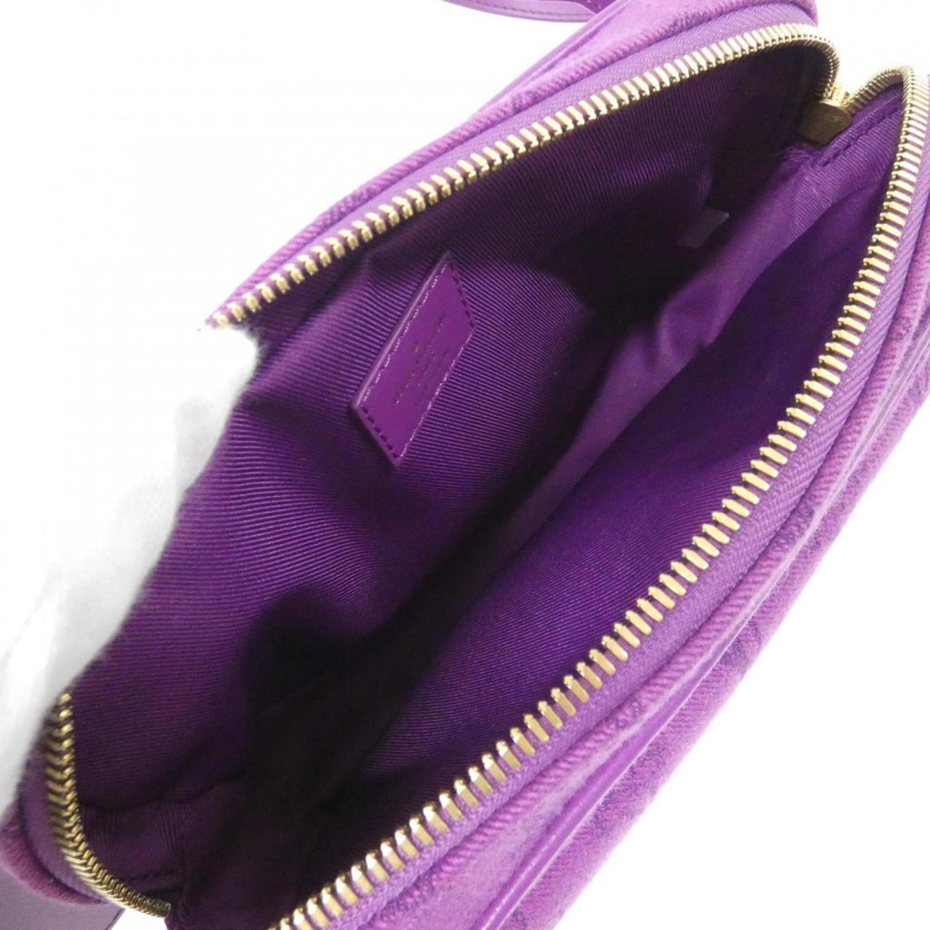 Louis Vuitton Purple Denim Canvas Shoulder Bag (Pre-Owned)