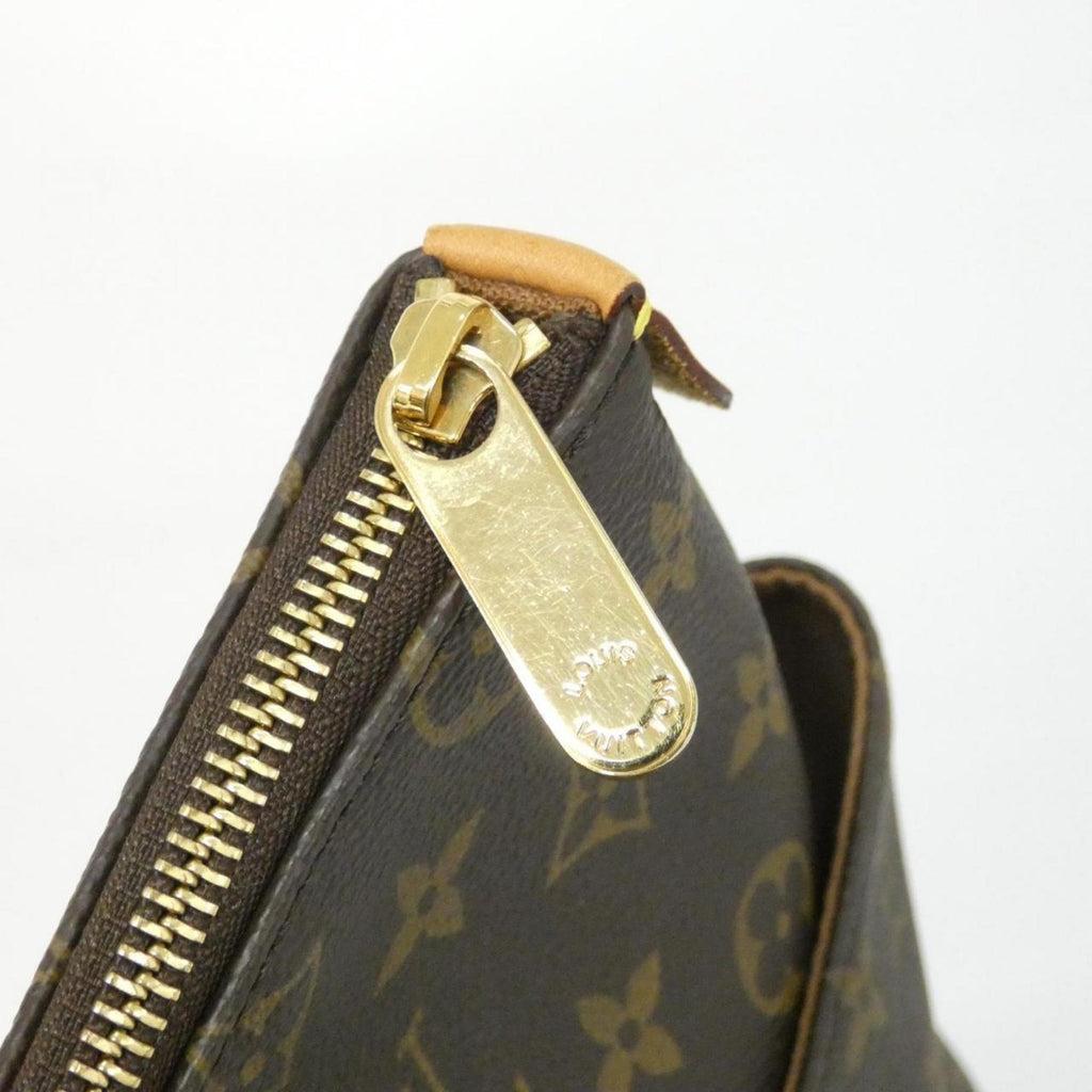 Louis Vuitton Marron Coated Canvas Handbag (Pre-Owned)