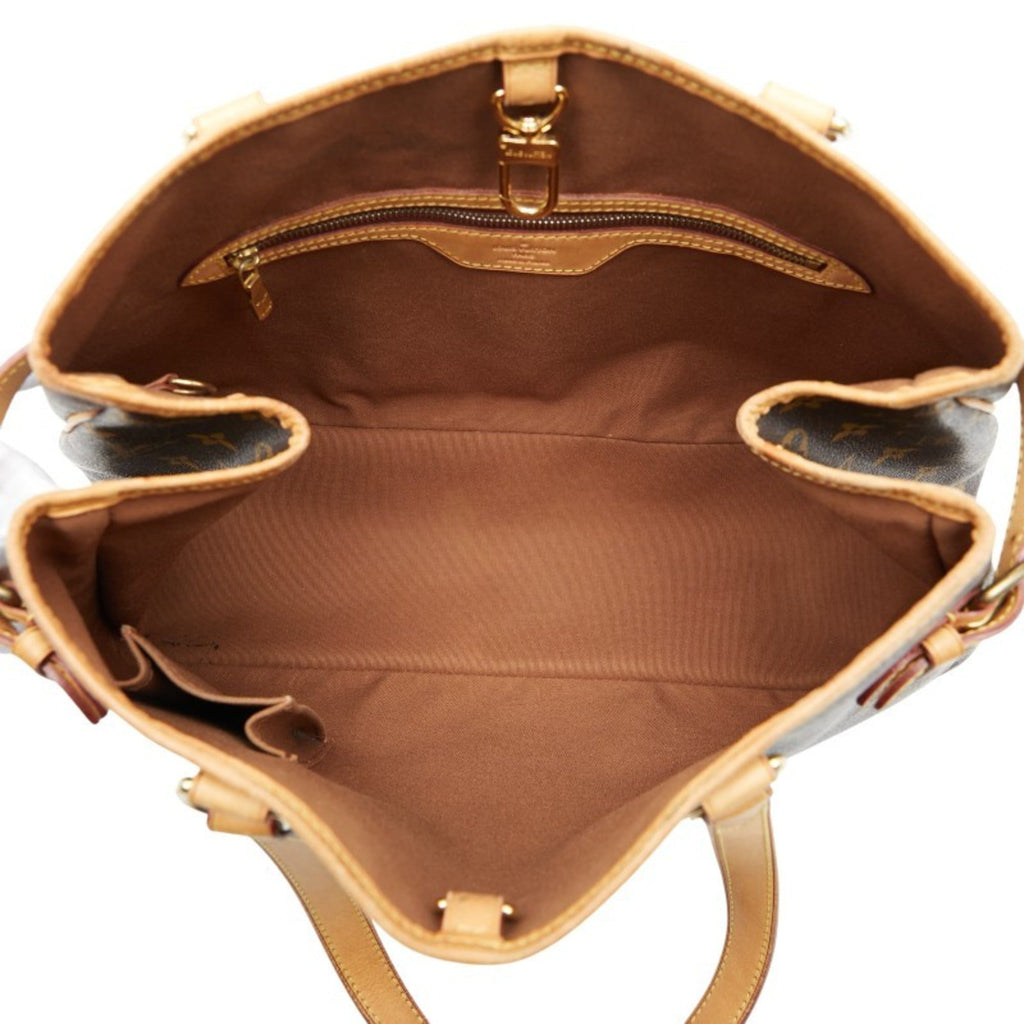 Louis Vuitton Brown Pvc Leather Shoulder Bag Tote Bag (Pre-Owned)