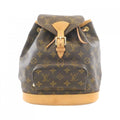 Louis Vuitton Brown Coated Canvas Backpack (Pre-Owned)