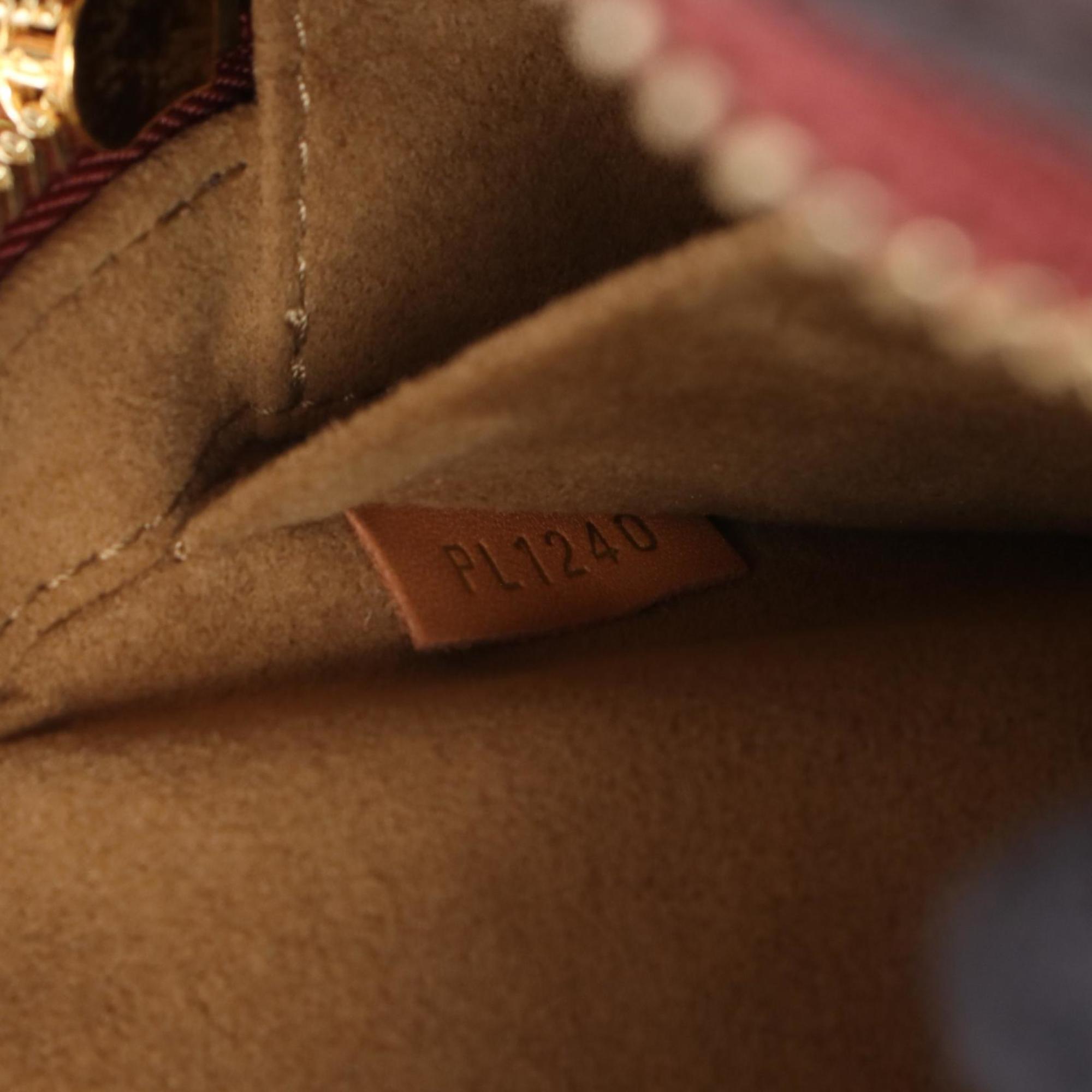 Louis Vuitton Brown Monogram Coated Canvas Shoulder Bag (Pre-Owned)