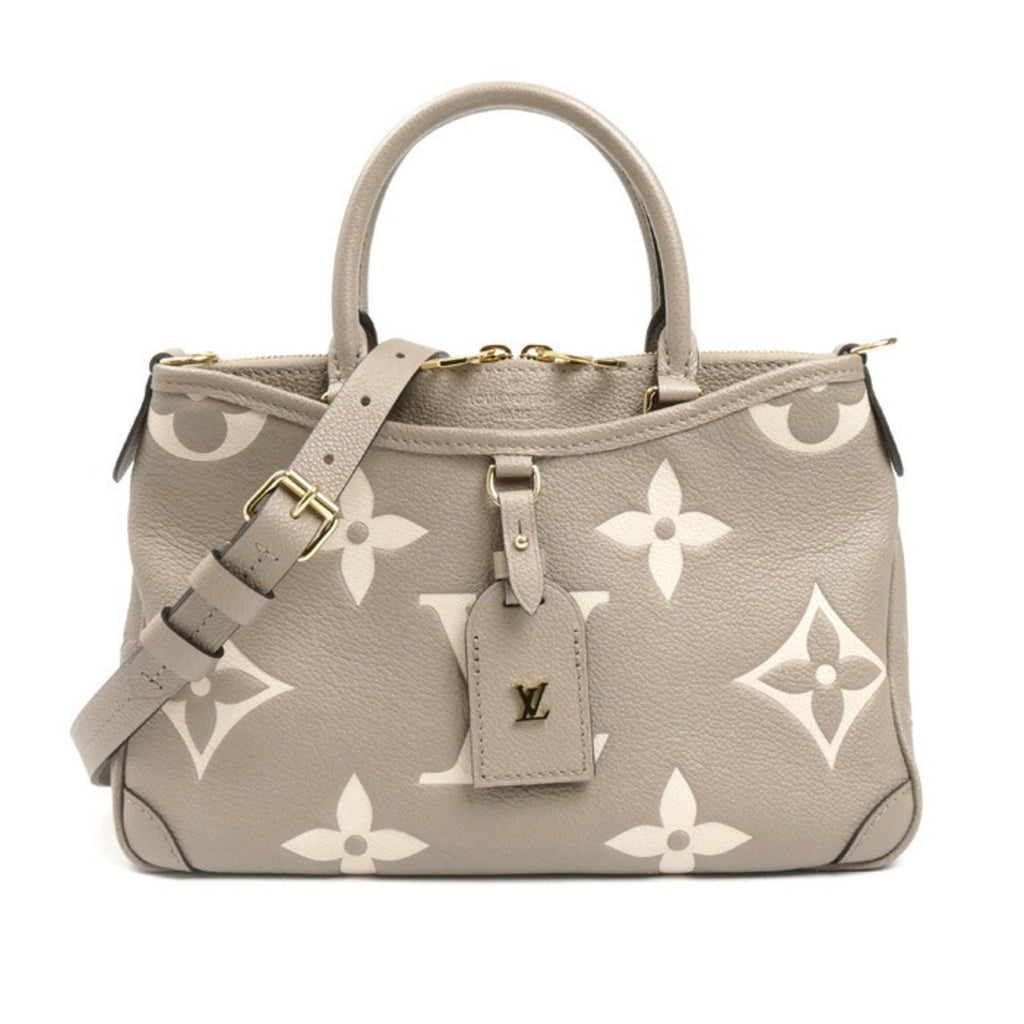 Louis Vuitton Beige Monogram Empreinte Shoulder Bag (Pre-Owned)