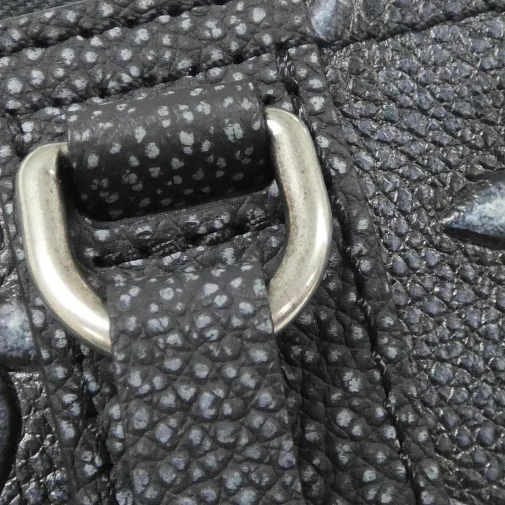 Louis Vuitton Charcoal Dark Gray Leather Shoulder Bag (Pre-Owned)