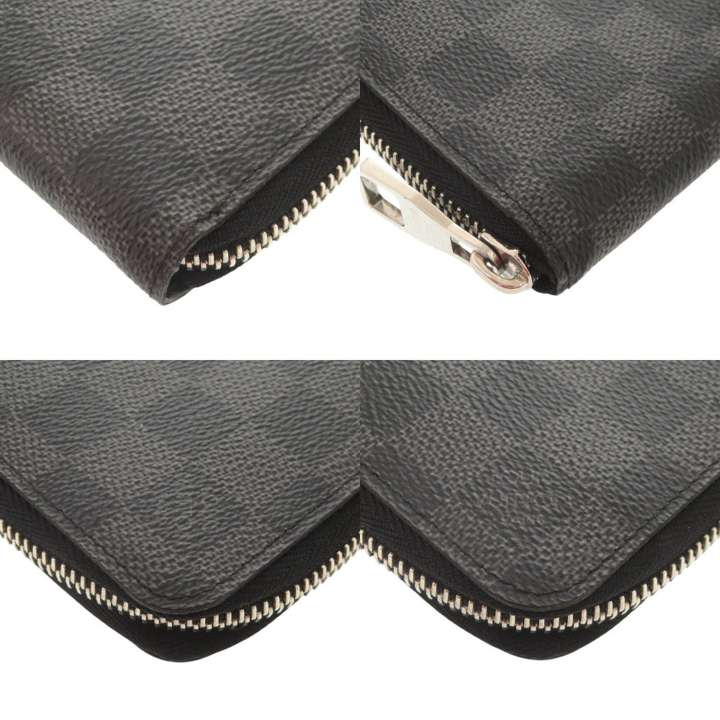 Louis Vuitton Black Damier Graphite Long Wallet (Bi-Fold) (Pre-Owned)