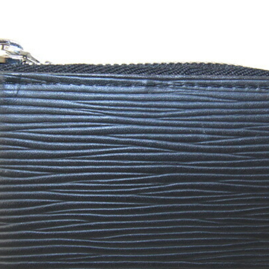 Louis Vuitton Black Noir Epi Leather Long Wallet (Bi-Fold) (Pre-Owned)