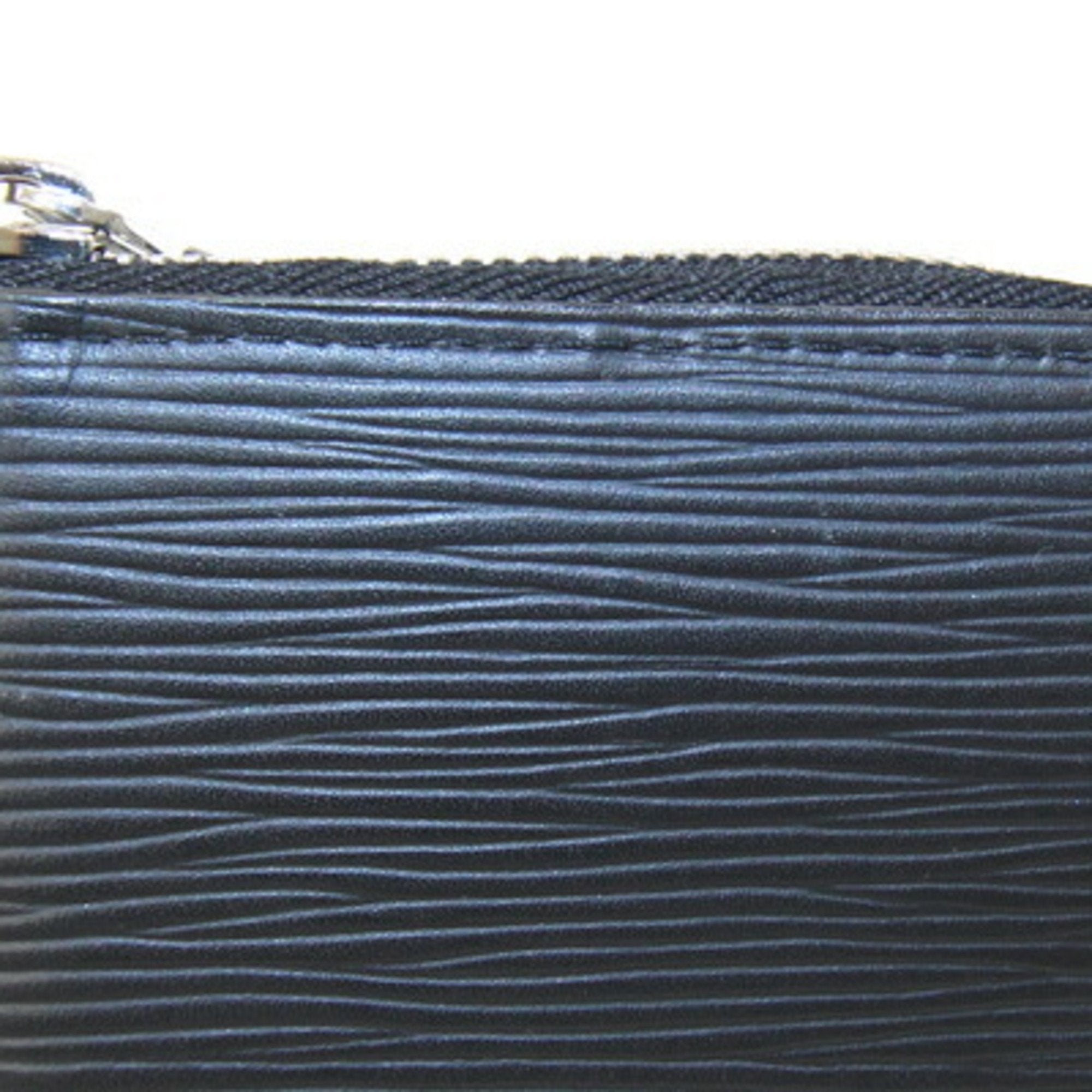 Louis Vuitton Black Noir Epi Leather Long Wallet (Bi-Fold) (Pre-Owned)