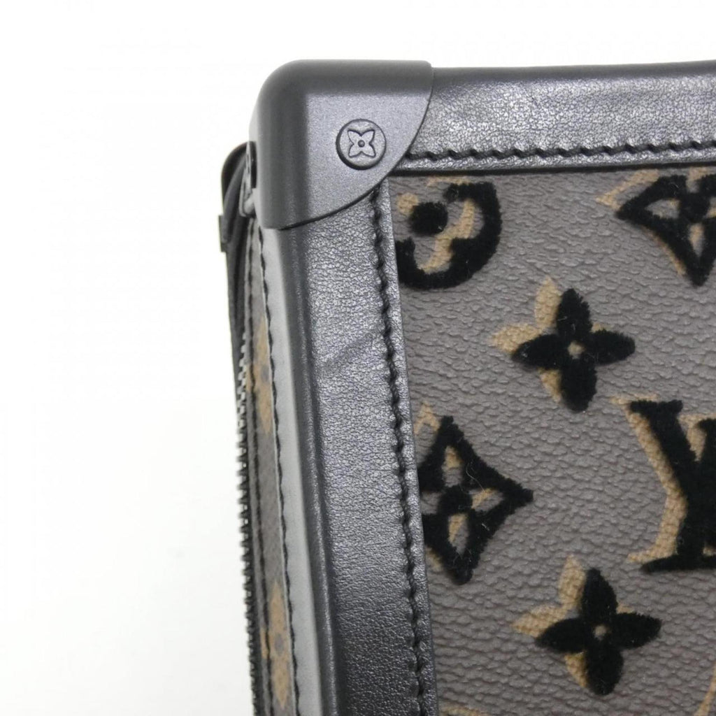 Louis Vuitton Monogram Tuffetage Black Marron Monogram Monogram Fabric Shoulder Bag (Pre-Owned)