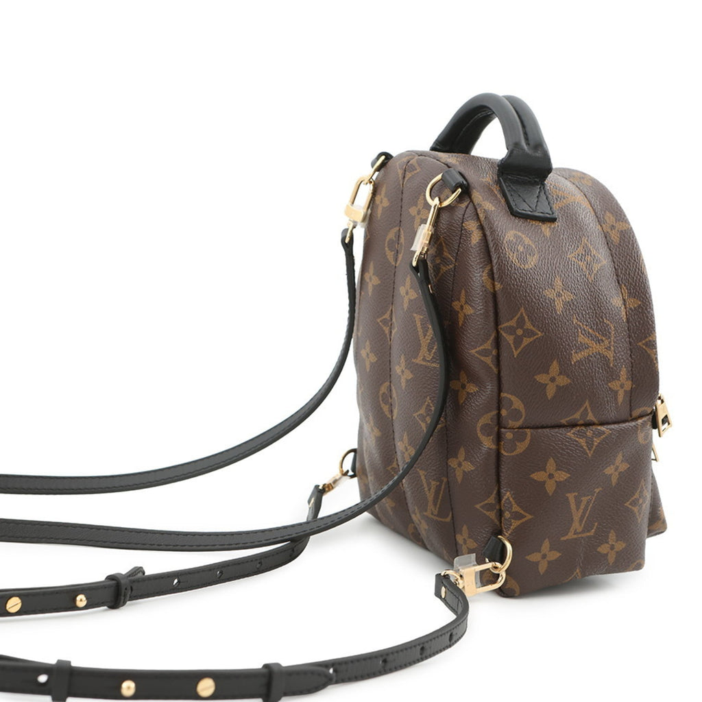 Louis Vuitton Noir Monogram Backpack (Pre-Owned)
