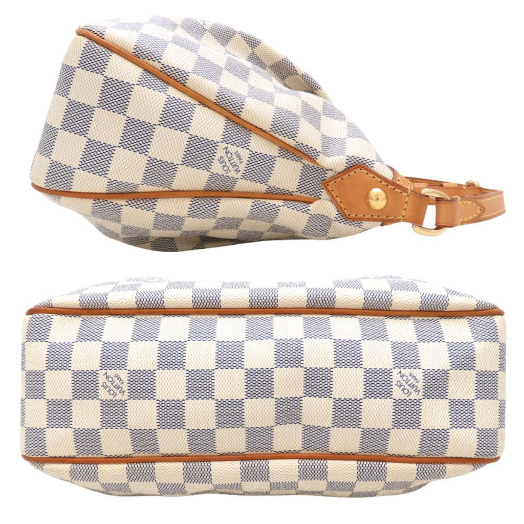 Louis Vuitton Damier Azur Damier Azur Canvas Shoulder Bag (Pre-Owned)