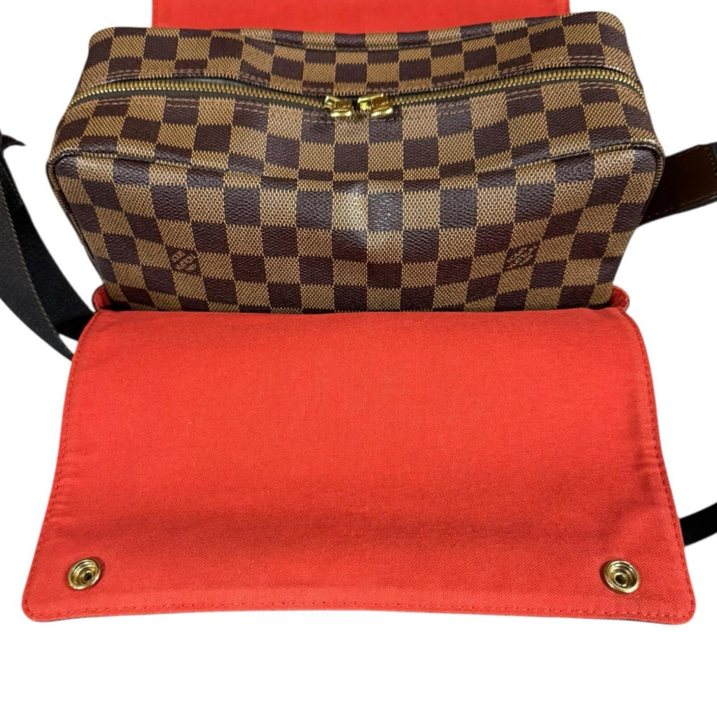 Louis Vuitton Brown Damier Canvas Shoulder Bag (Pre-Owned)