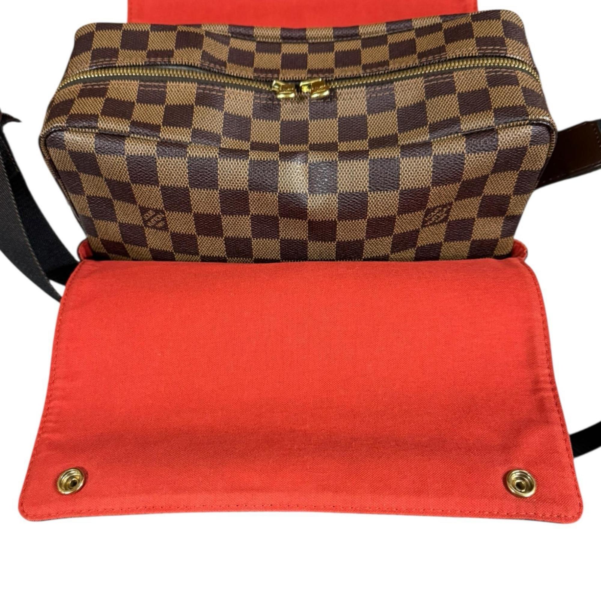 Louis Vuitton Brown Damier Canvas Shoulder Bag (Pre-Owned)