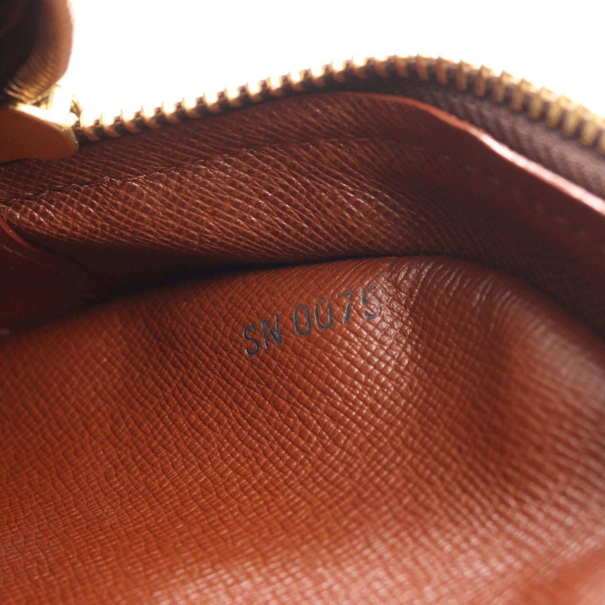 Louis Vuitton Brown Coated Canvas Pvc Monogram Leather Shoulder Bag (Pre-Owned)