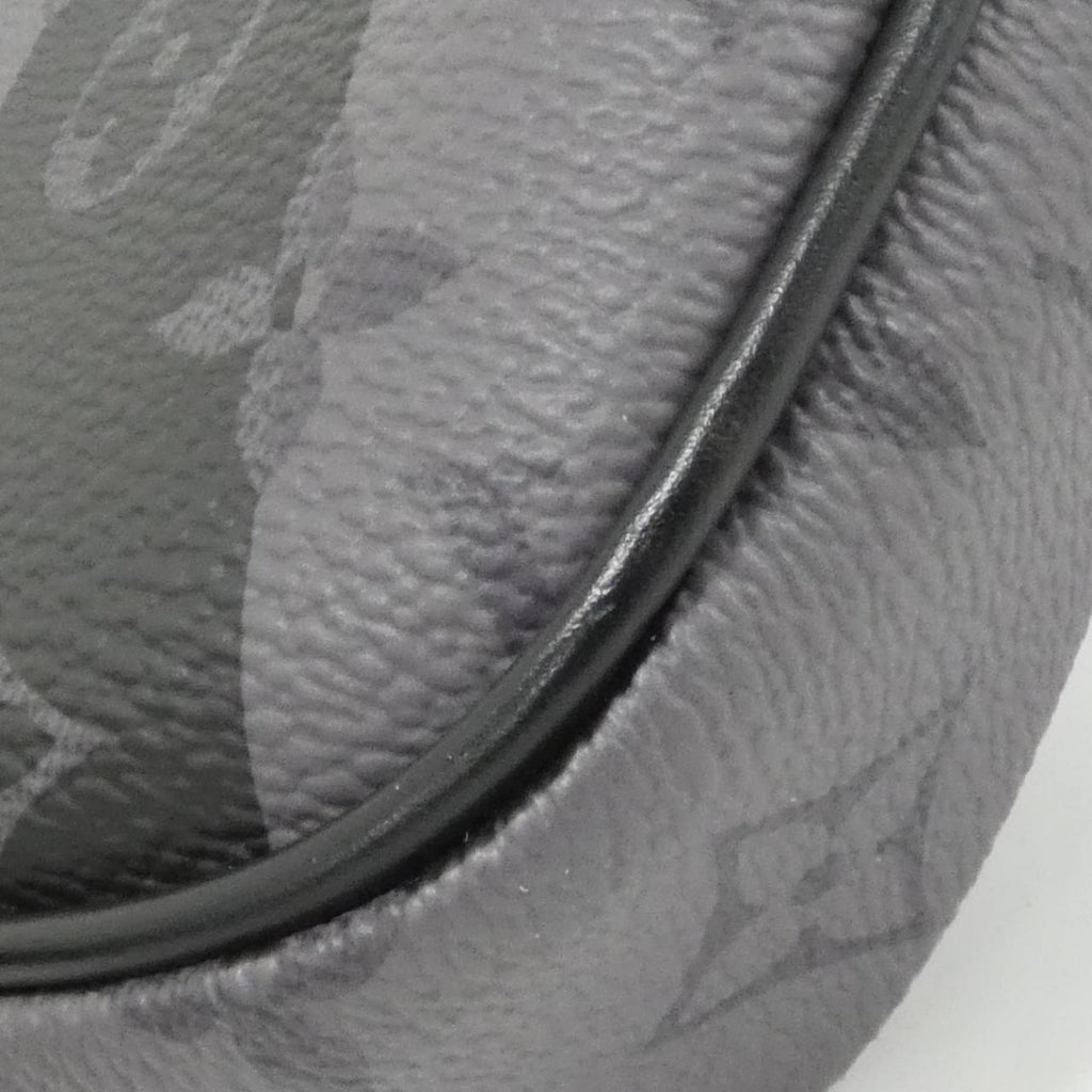 Louis Vuitton Black Coated Canvas Shoulder Bag (Pre-Owned)