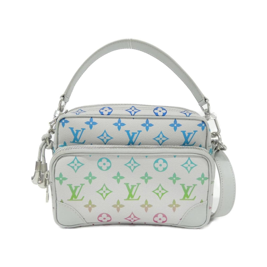 Louis Vuitton Monogram Gray Coated Canvas Handbag (Pre-Owned)