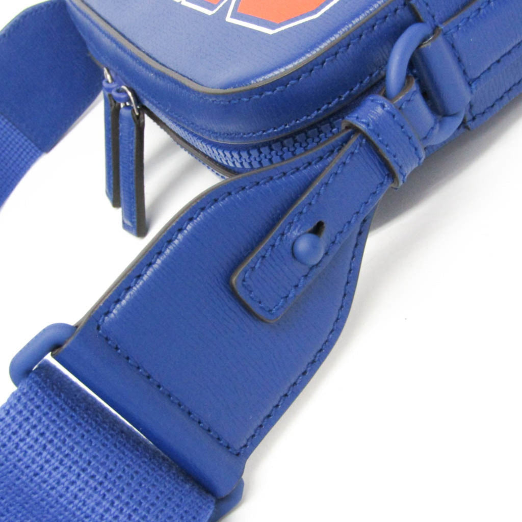 NY Dragons Camera Crossbody Bag Printed Leather Small
