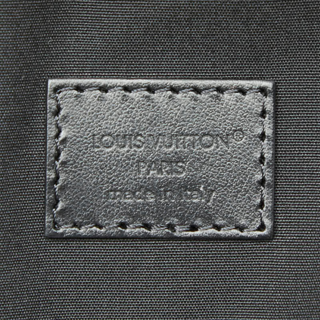 Louis Vuitton Black Noir Nylon Backpack (Pre-Owned)