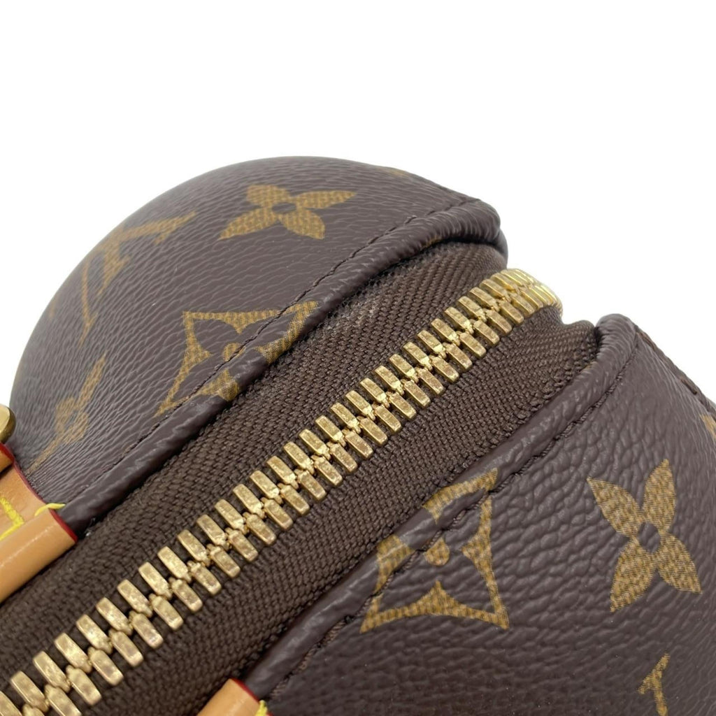 Louis Vuitton Marron Coated Canvas Boston Bag (Pre-Owned)