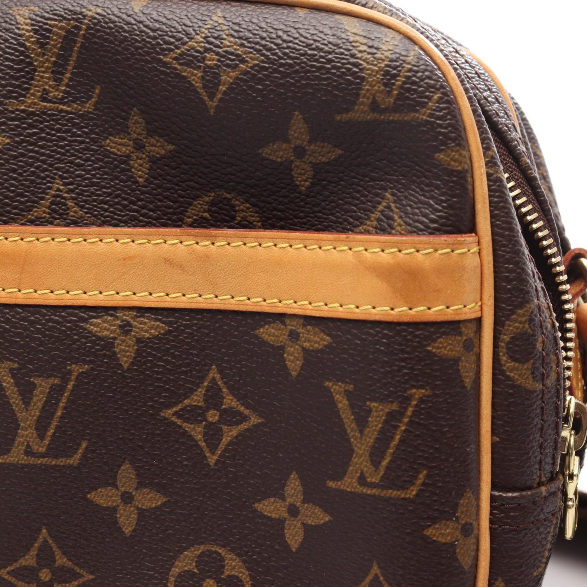 Louis Vuitton Brown Monogram Coated Canvas Shoulder Bag (Pre-Owned)