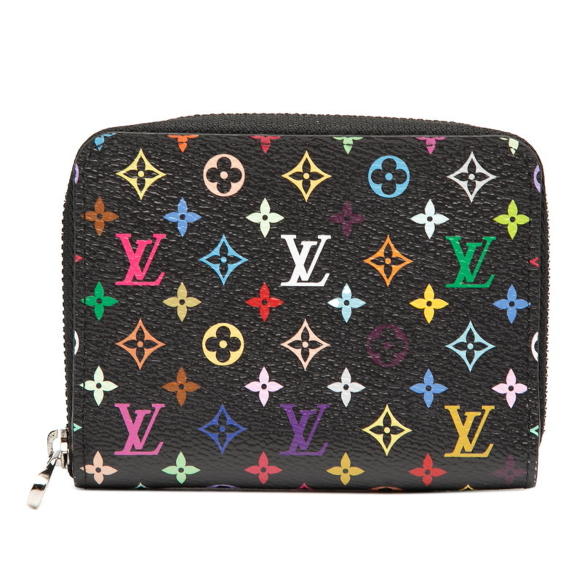 Louis Vuitton Black Pvc Coin Purse/Coin Case (Pre-Owned)