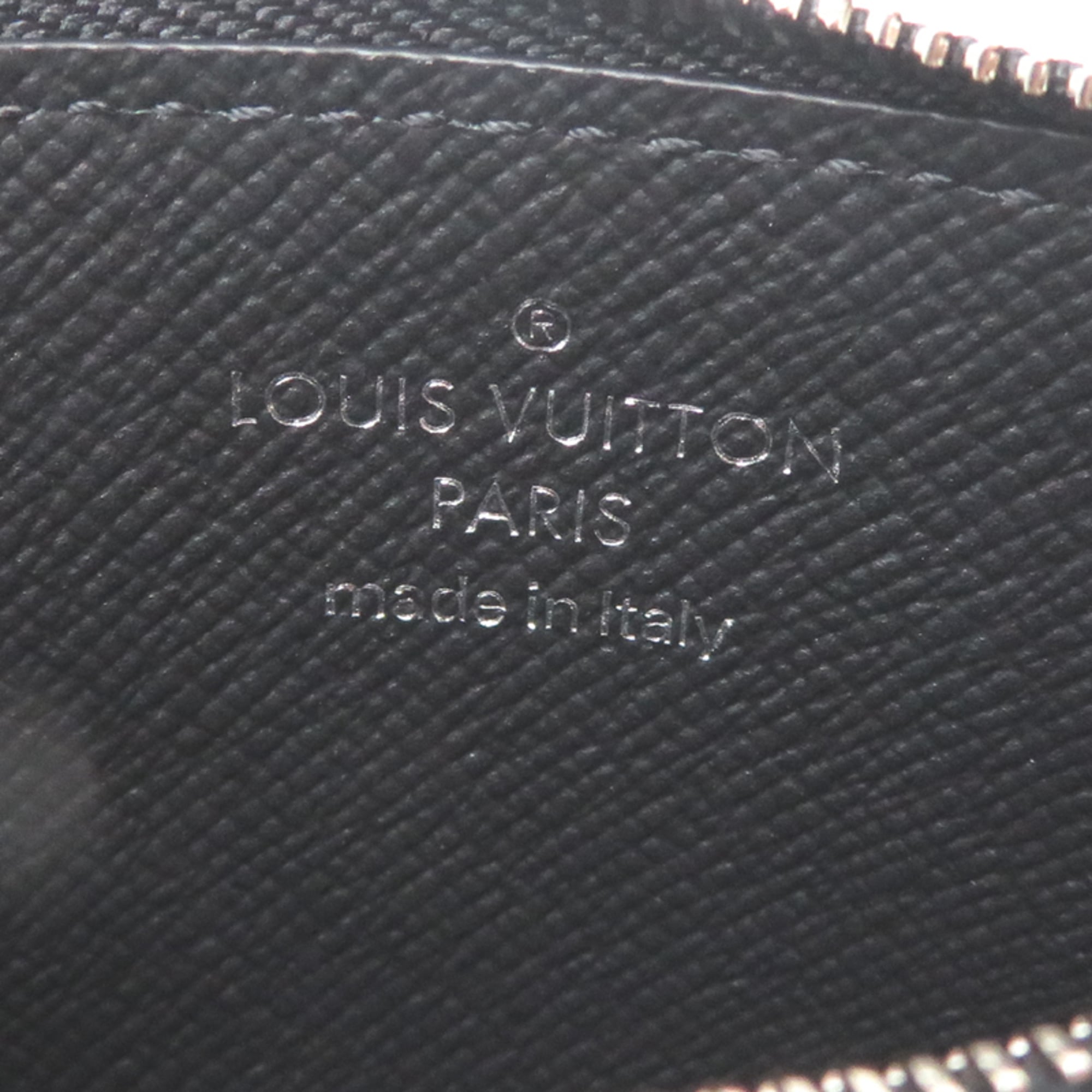 Louis Vuitton Black Monogram Eclipse Coin Purse/Coin Case (Pre-Owned)