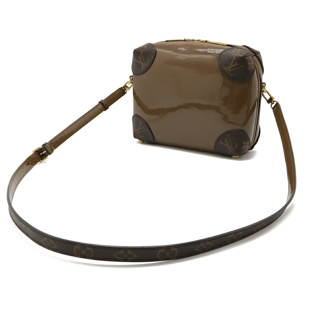 Louis Vuitton Brown Monogram Monogram Idylle Patent Leather Pochette Shoulder Bag (Pre-Owned)