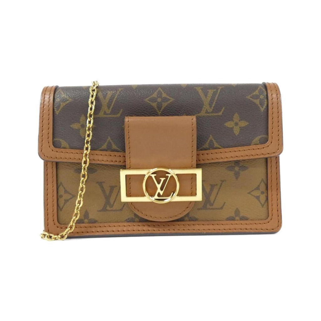 Louis Vuitton Marron Monogram Reverse Monogram Reverse Shoulder Bag (Pre-Owned)