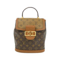 Louis Vuitton Marron Coated Canvas Backpack (Pre-Owned)