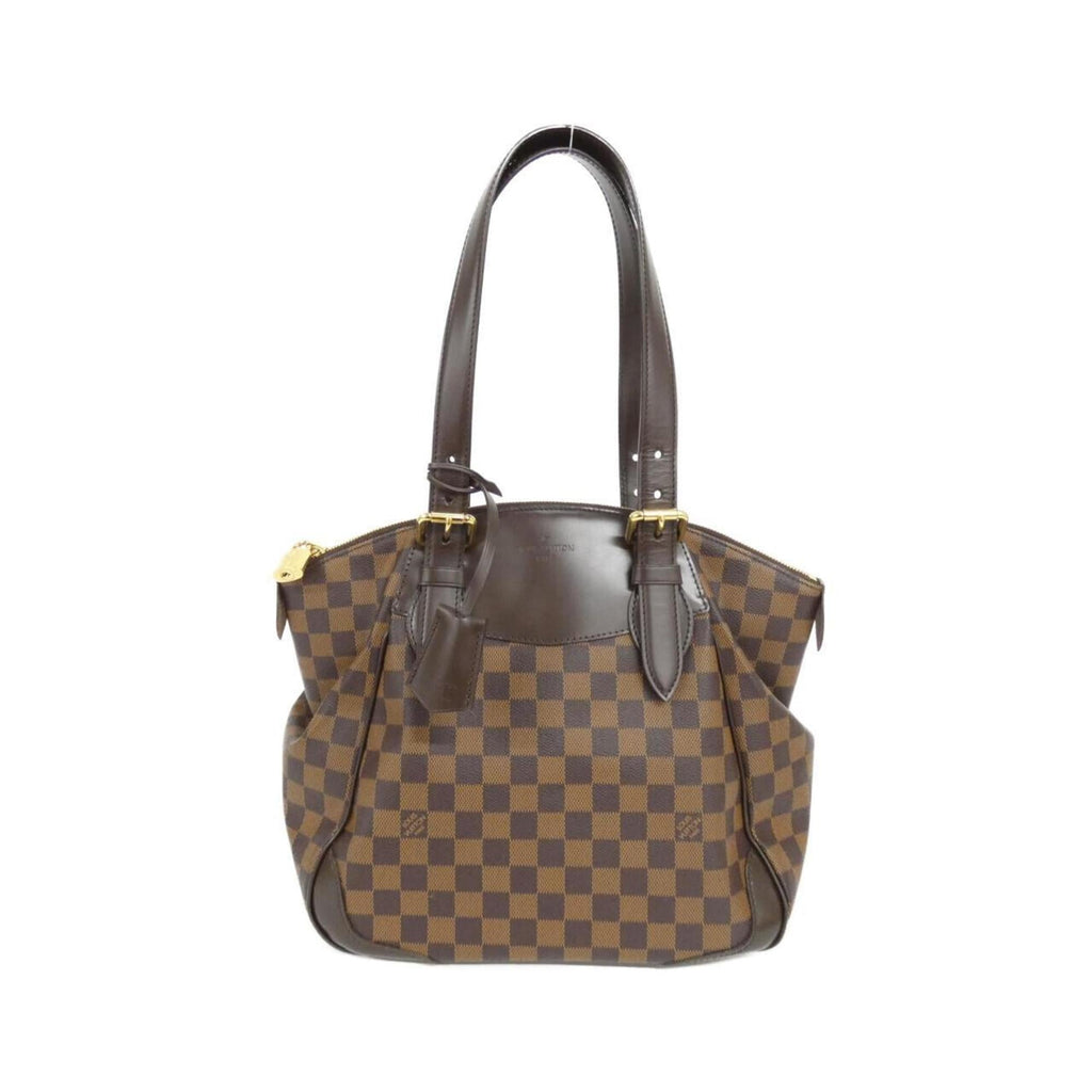 Louis Vuitton Brown Coated Canvas Shoulder Bag (Pre-Owned)
