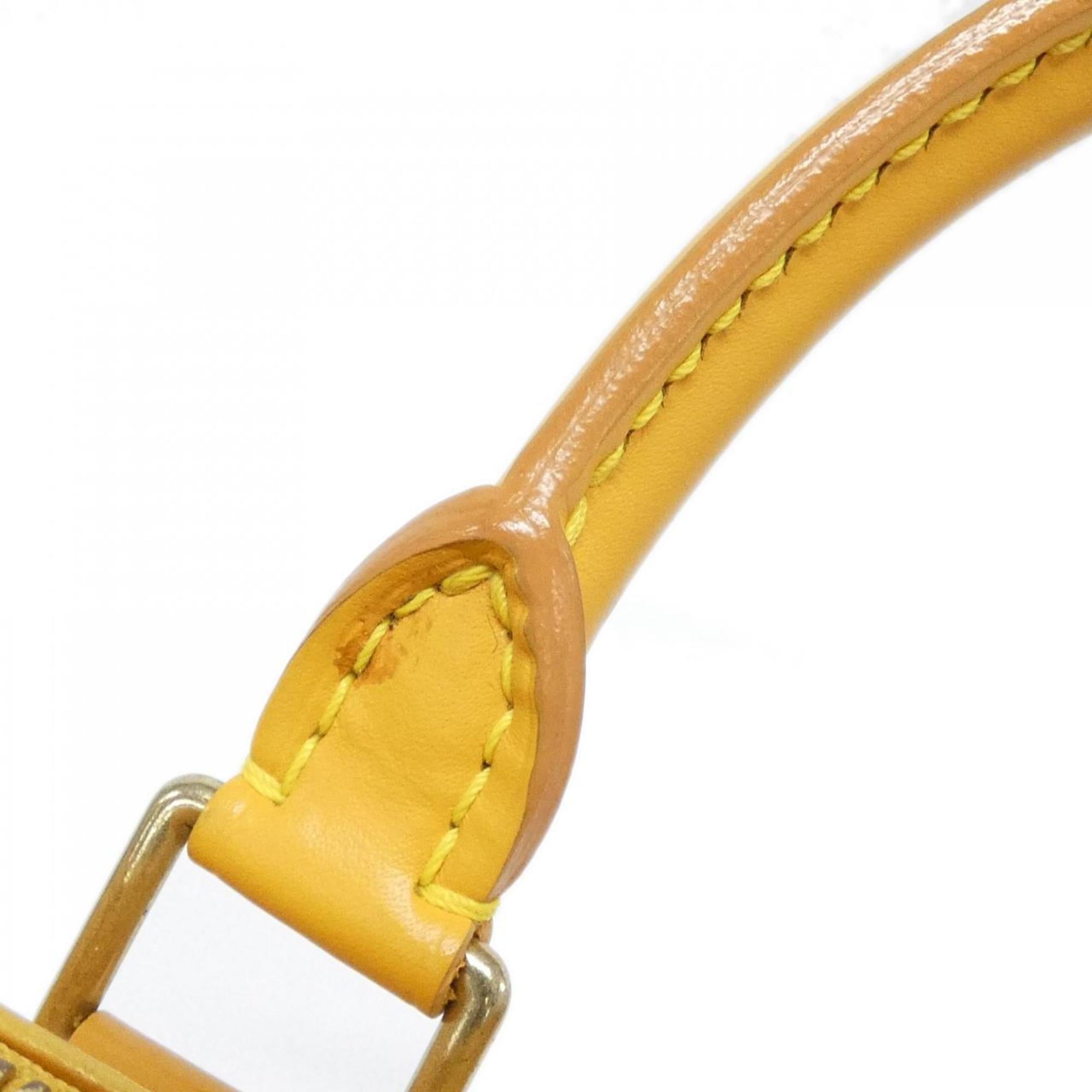 Louis Vuitton Yellow Leather Handbag (Pre-Owned)