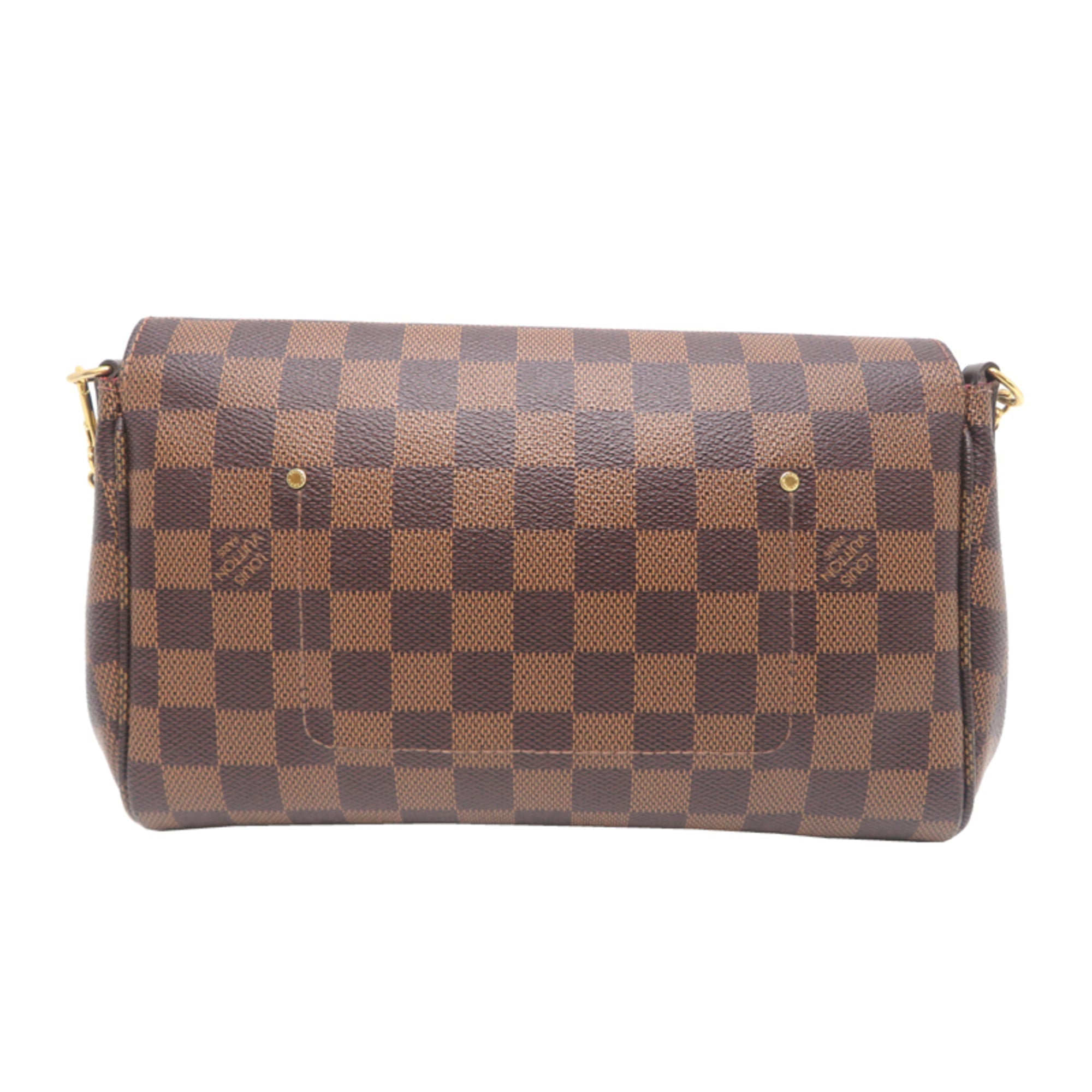 Louis Vuitton Brown Damier Canvas Handbag (Pre-Owned)