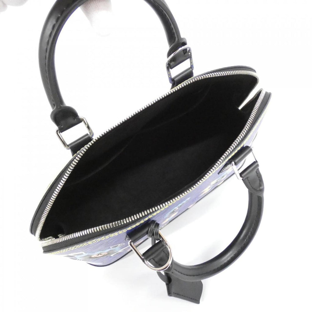 Louis Vuitton Blue Leather Handbag (Pre-Owned)