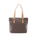 Louis Vuitton Brown Monogram Coated Canvas Leather Shoulder Bag (Pre-Owned)
