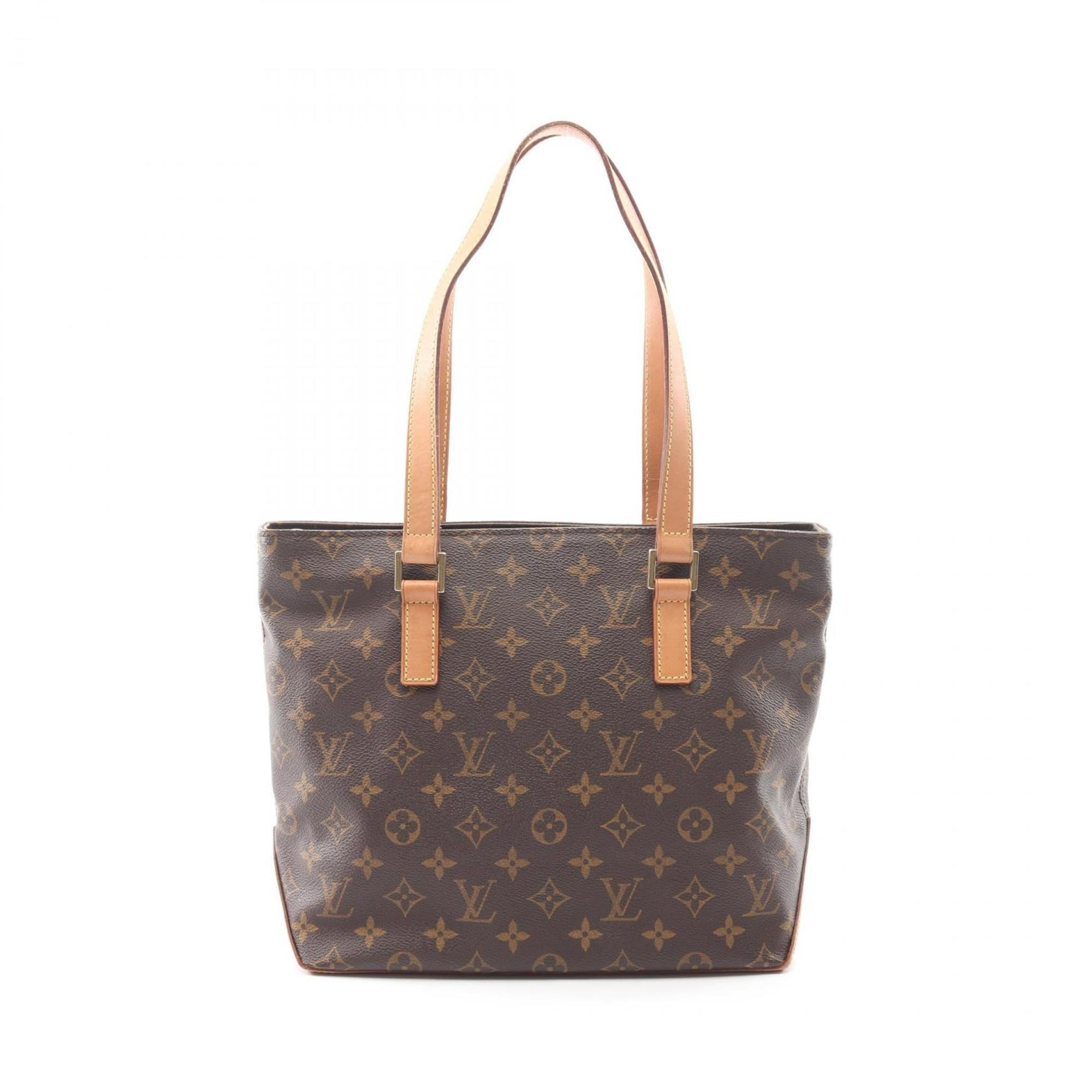 Louis Vuitton Brown Monogram Coated Canvas Leather Shoulder Bag (Pre-Owned)