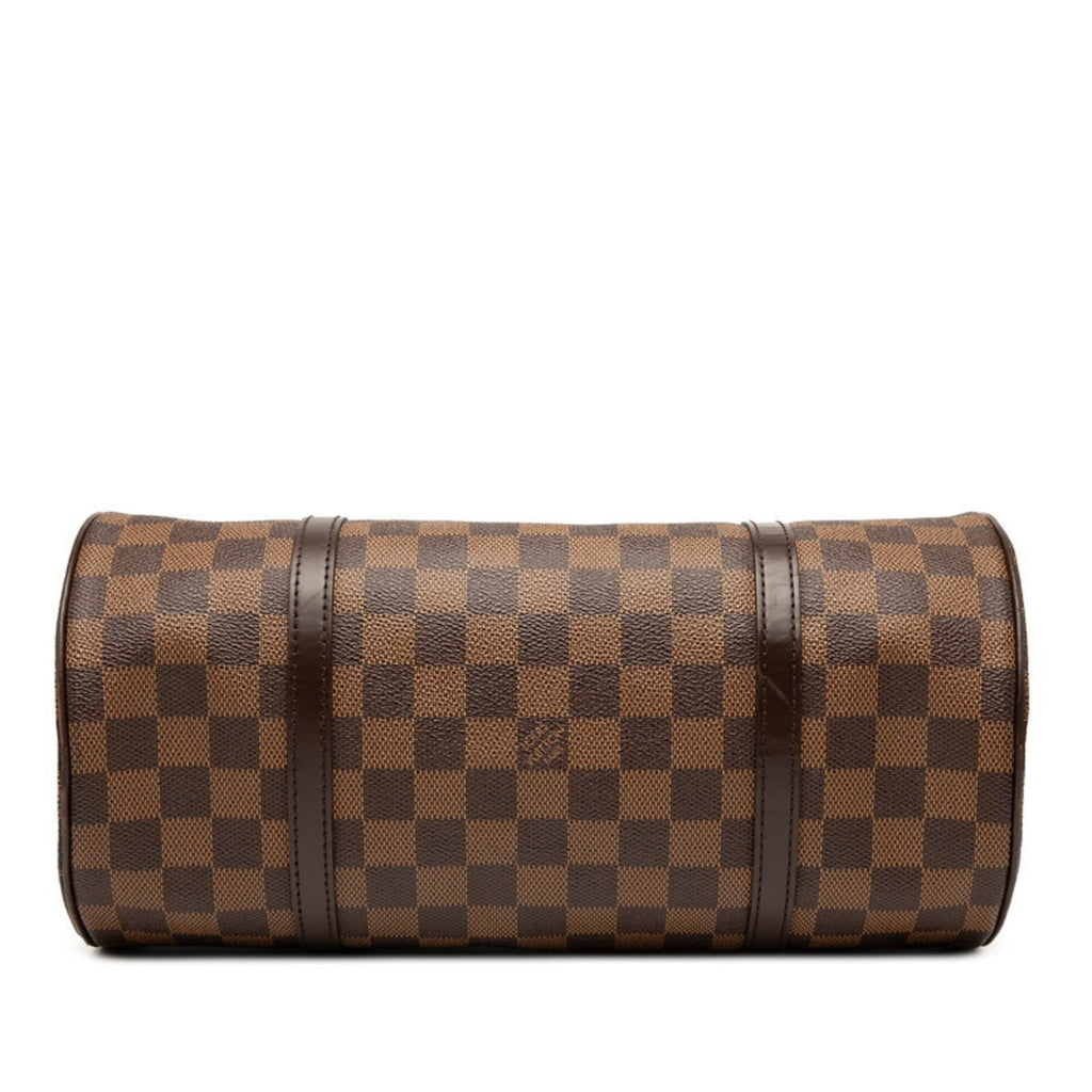 Louis Vuitton Brown Pvc Leather Handbag (Pre-Owned)