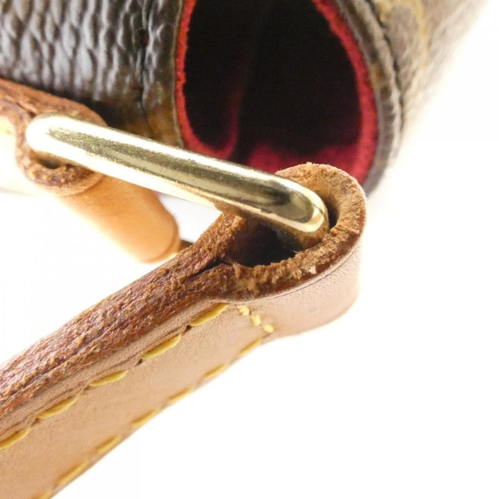 Louis Vuitton Marron Coated Canvas Shoulder Bag (Pre-Owned)