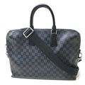 Louis Vuitton Damier Graphite Black Damier Graphite Briefcase (Pre-Owned)