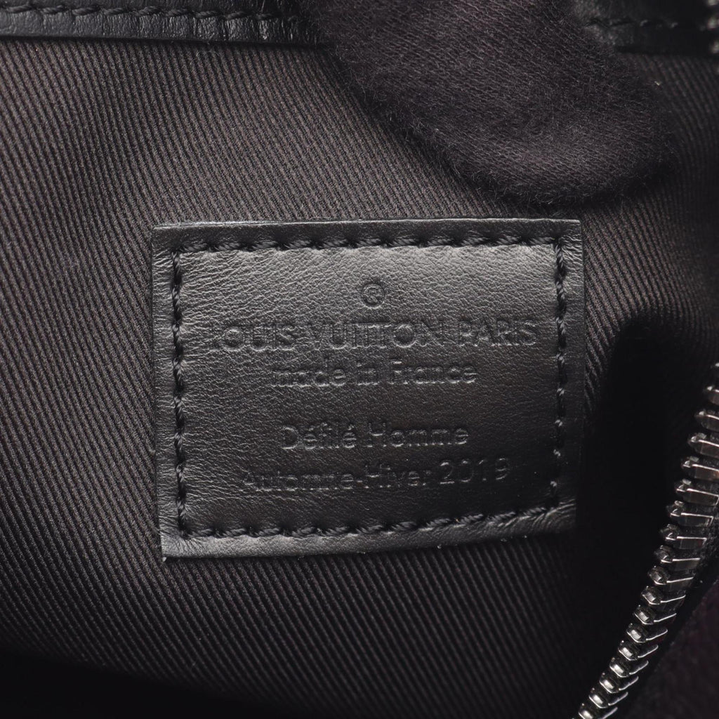 Louis Vuitton Black Multi-Color Noir Leather Boston Bag (Pre-Owned)