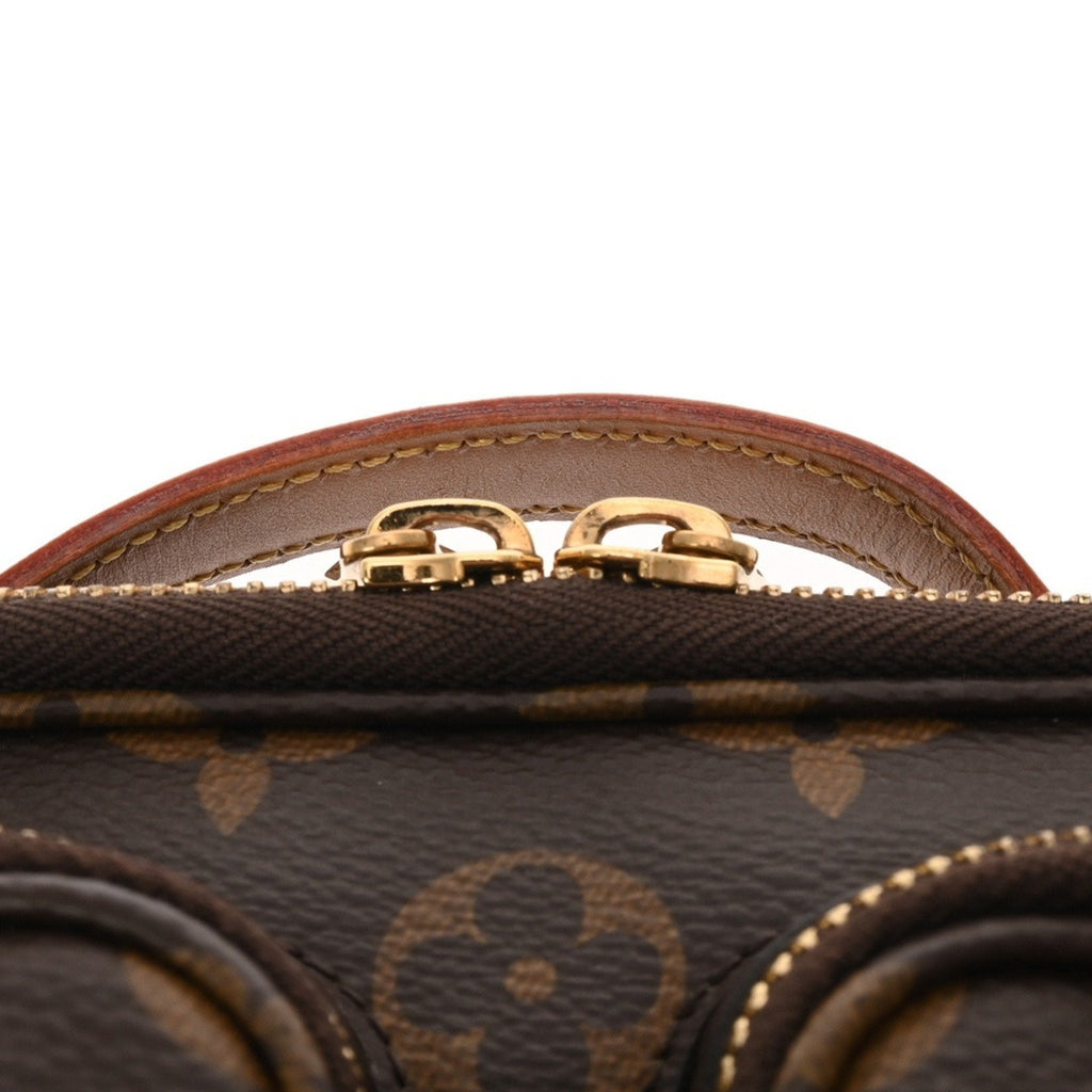 Louis Vuitton Brown Monogram Canvas Shoulder Bag (Pre-Owned)