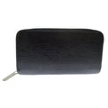 Louis Vuitton Black Noir Epi Leather Long Wallet (Bi-Fold) (Pre-Owned)