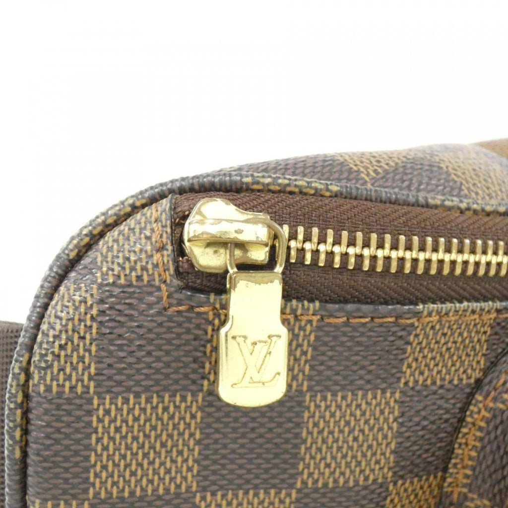 Louis Vuitton Ebene Coated Canvas Shoulder Bag (Pre-Owned)